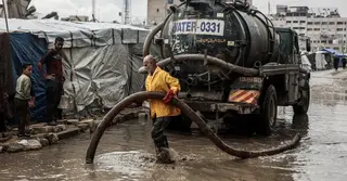 গাজায় হামলার সঙ্গে প্রাকৃতিক দুর্যোগের আঘাত, লাখ লাখ ফিলিস্তিনি বিপন্ন
